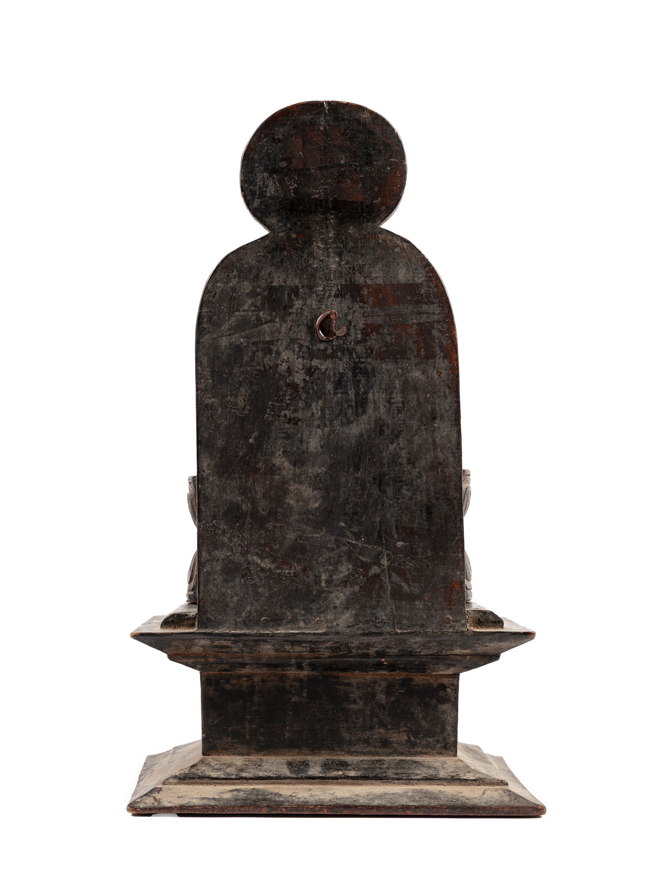 FIGURA DI BUDDHA SHAKYAMUNI IN LEGNO