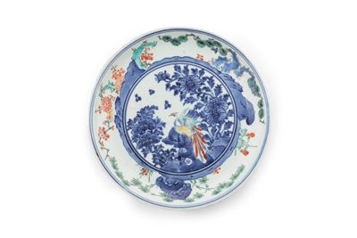 Piatto in Porcellana Arita in Stile Kakiemon