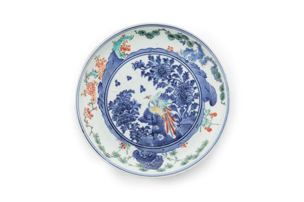 PIATTO IN PORCELLANA ARITA IN STILE KAKIEMON