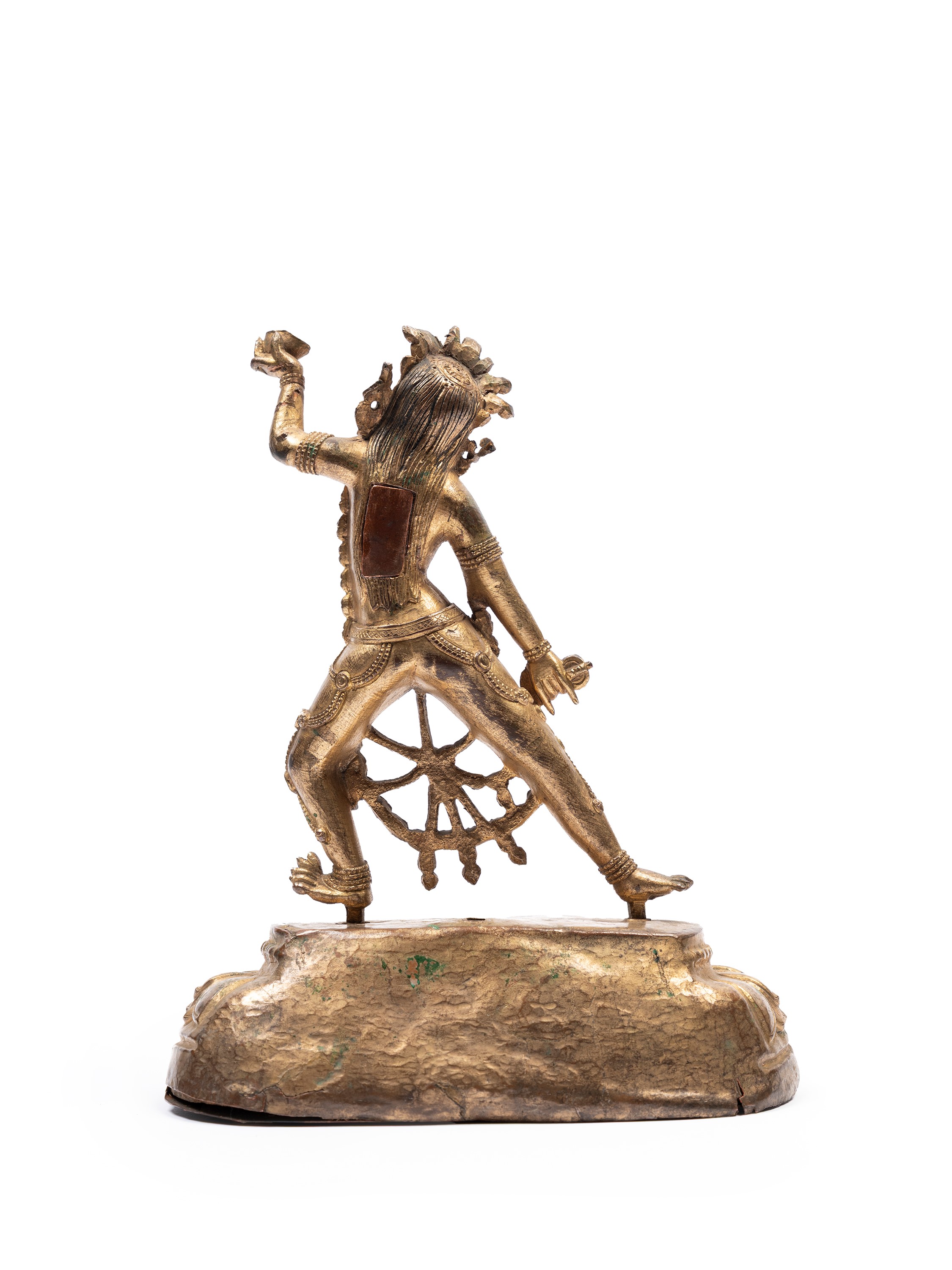 Figura in Bronzo Dorato