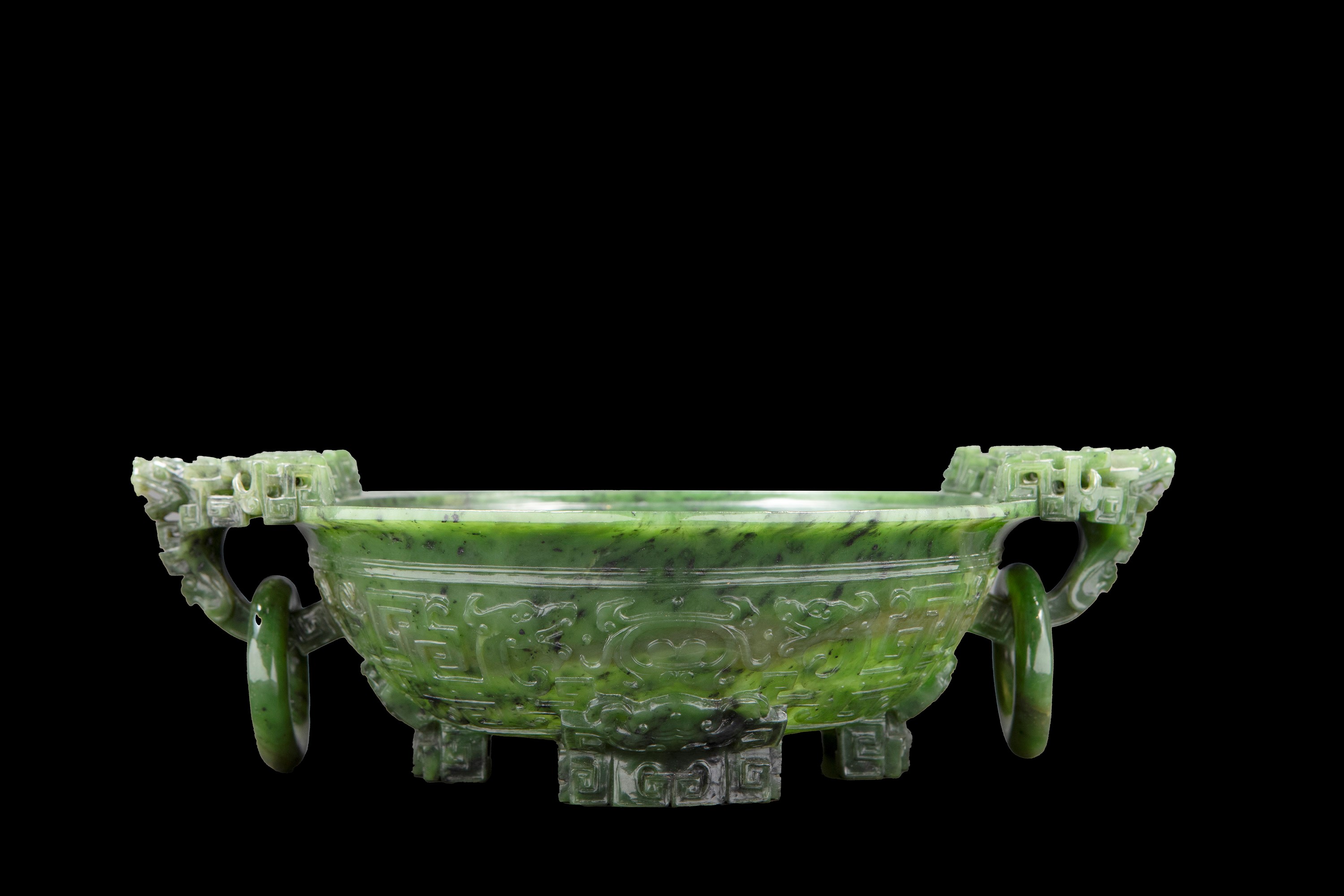 GRANDE CIOTOLA IN GIADA VERDE