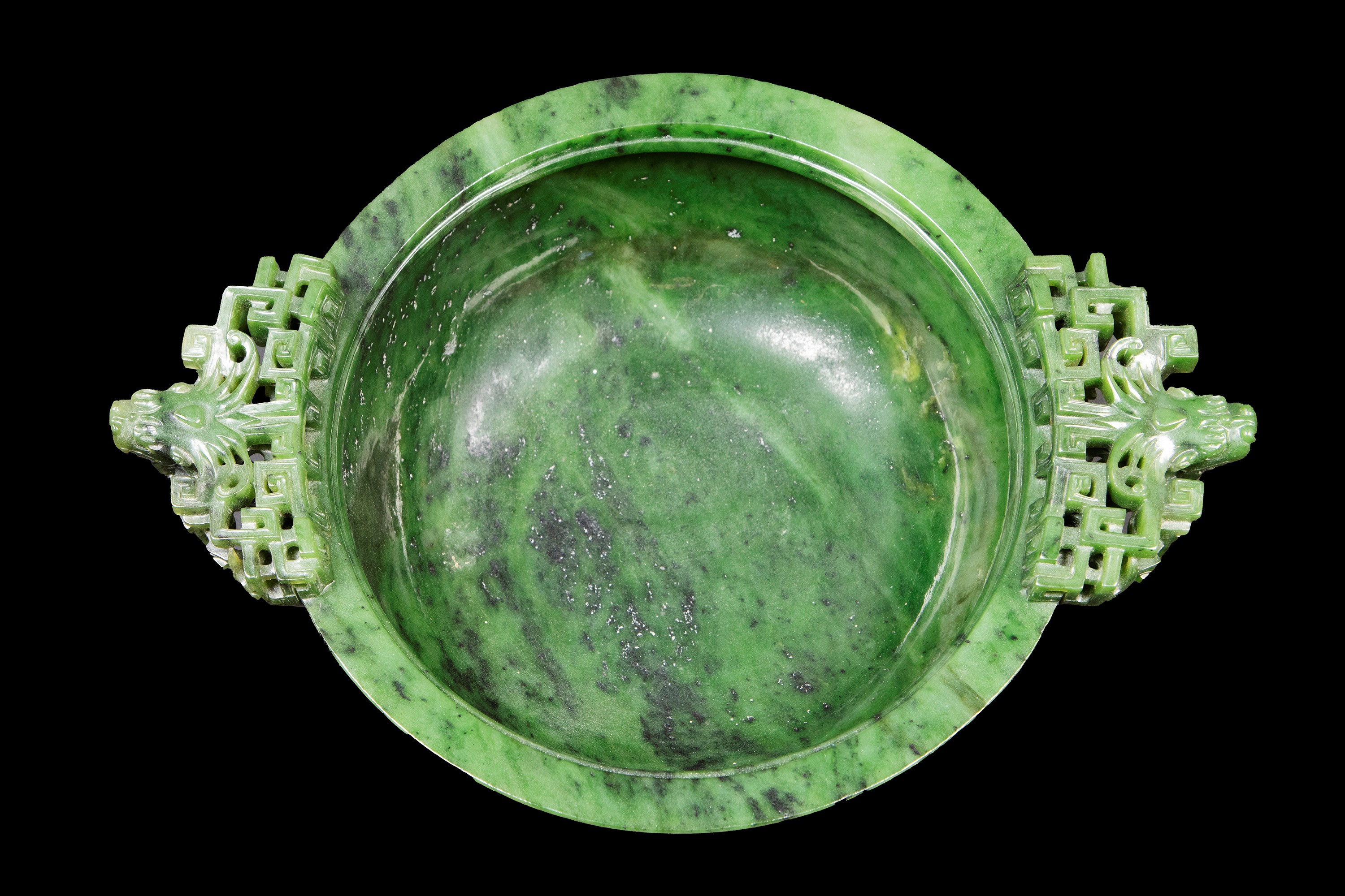 GRANDE CIOTOLA IN GIADA VERDE