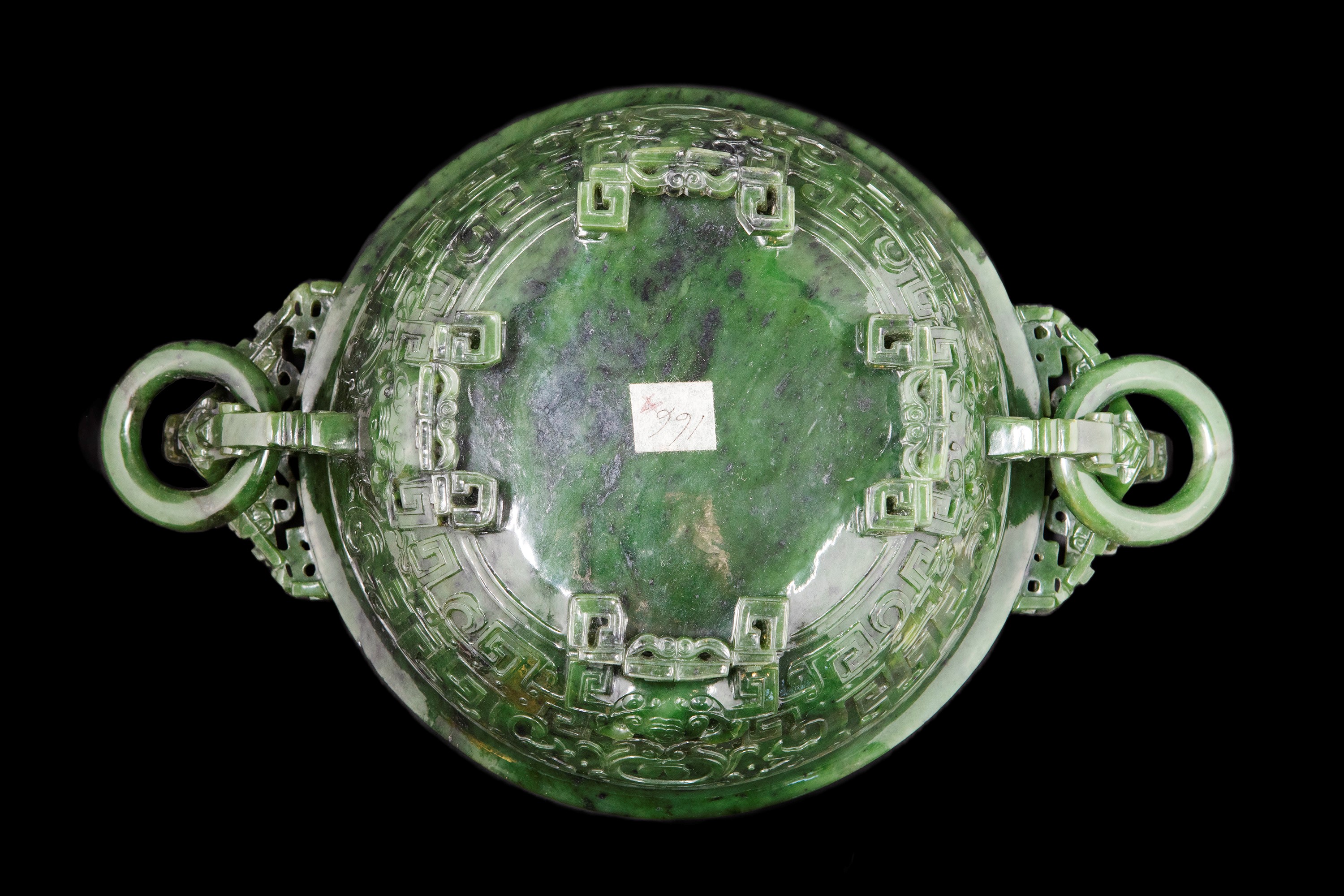 GRANDE CIOTOLA IN GIADA VERDE