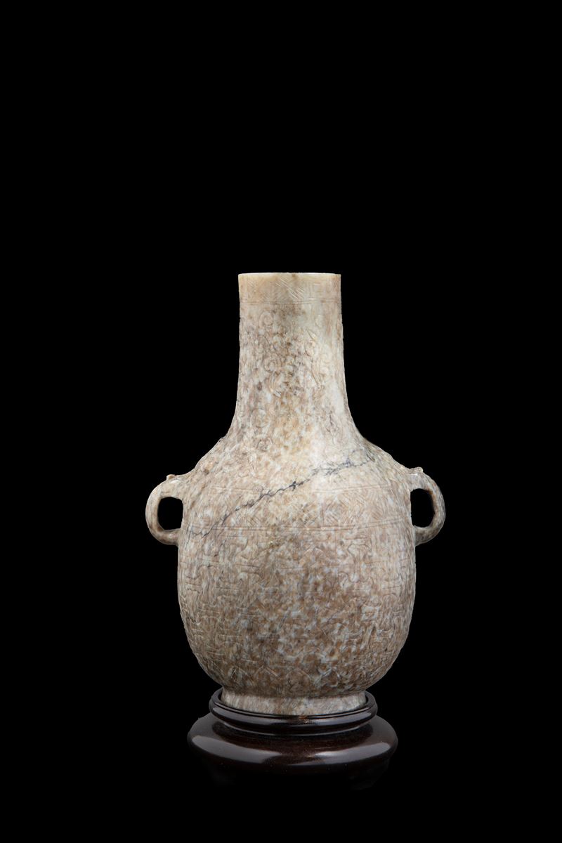 VASO IN GIADA SCREZIATA