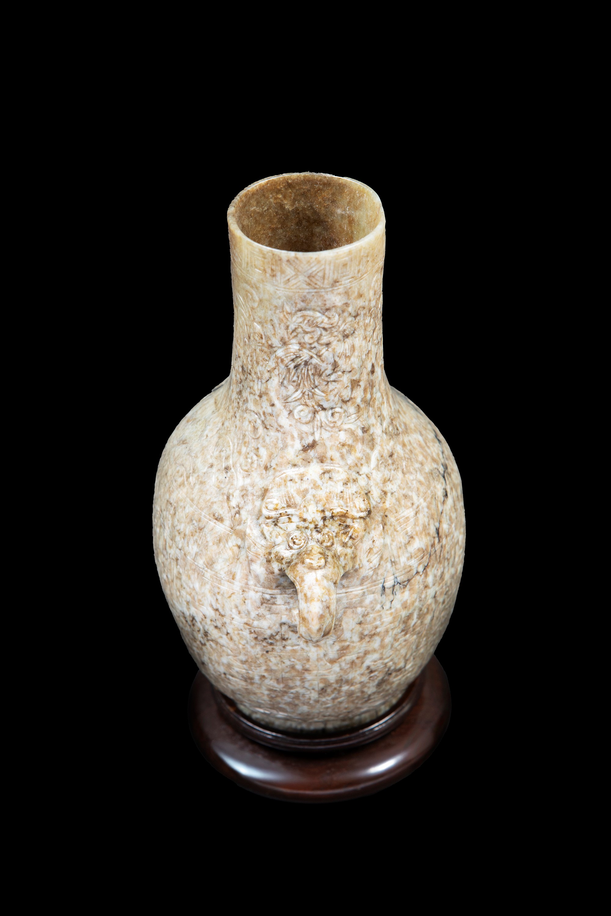 VASO IN GIADA SCREZIATA