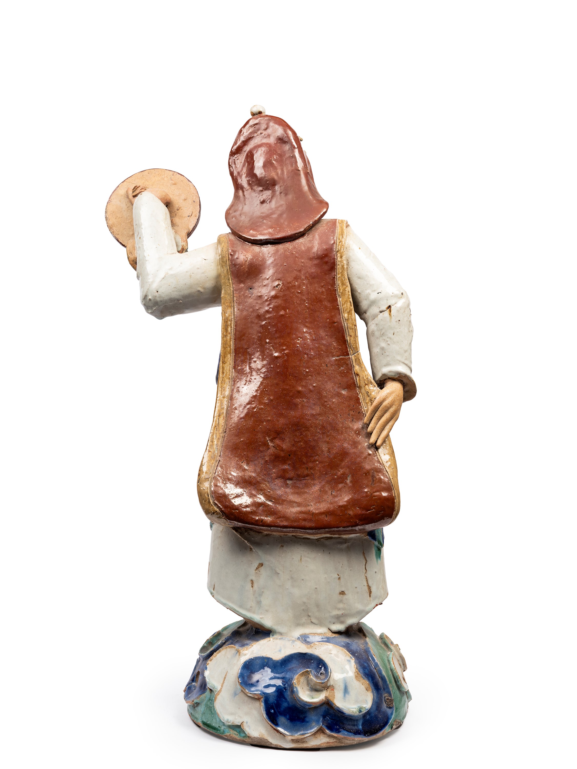 ENORME FIGURA IN CERAMICA SHIWAN