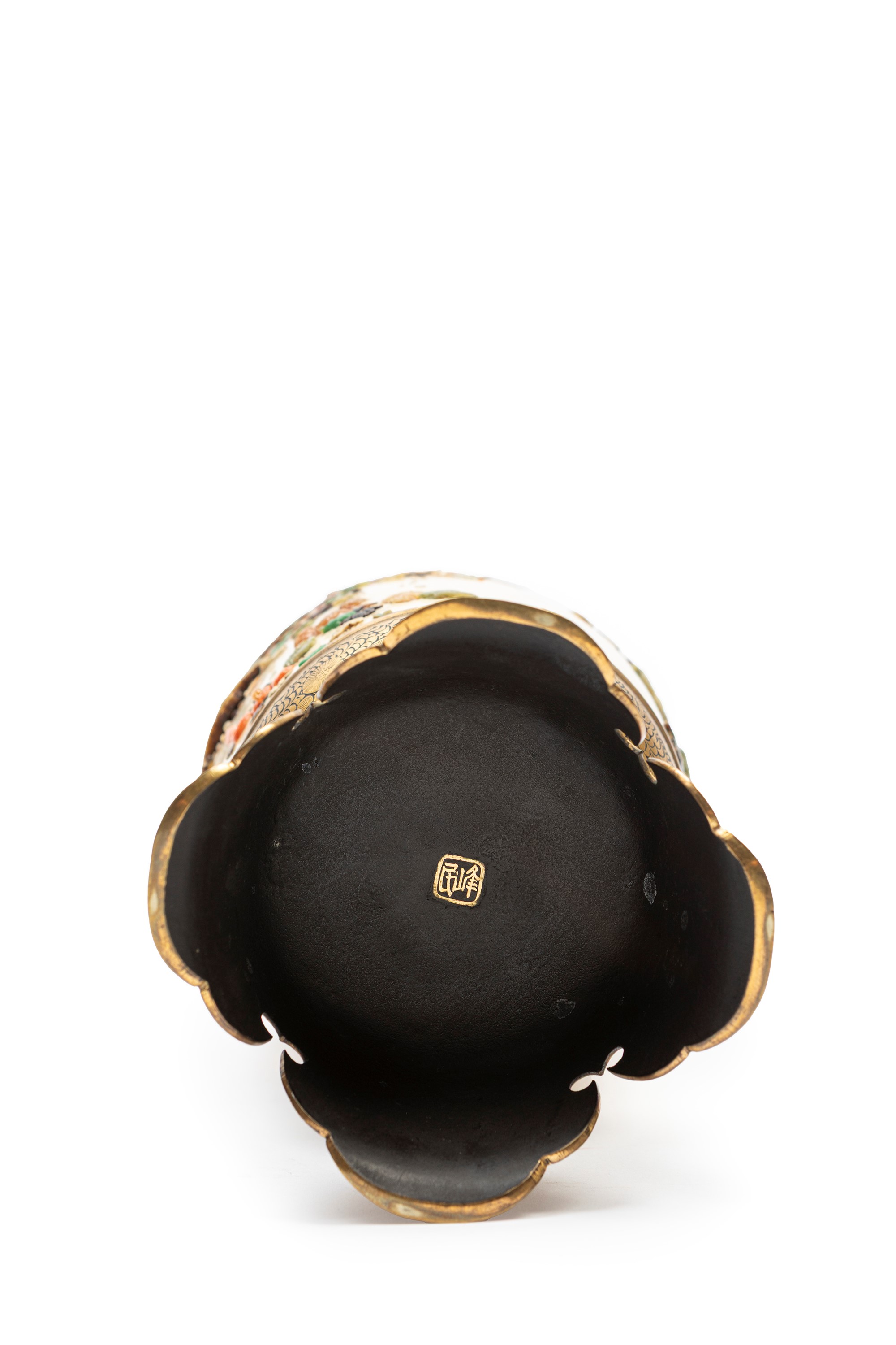 ☼vaso in Avoro Shibayama e Metallo