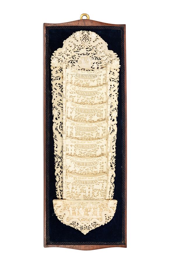 ☼AN IVORY CALENDAR
