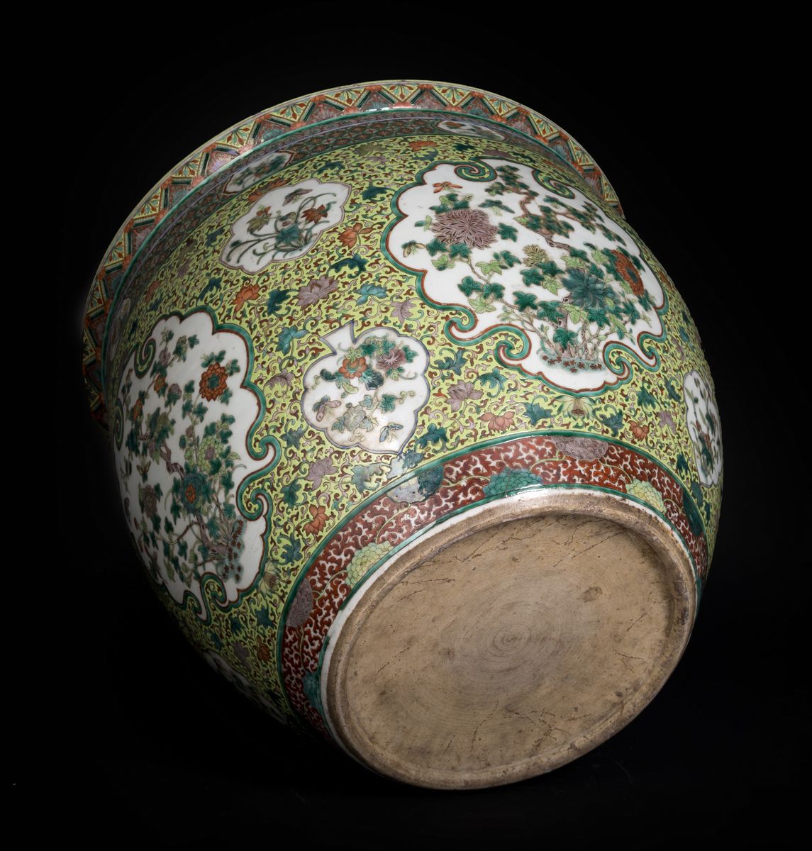 GRANDE CACHEPOT IN PORCELLANA