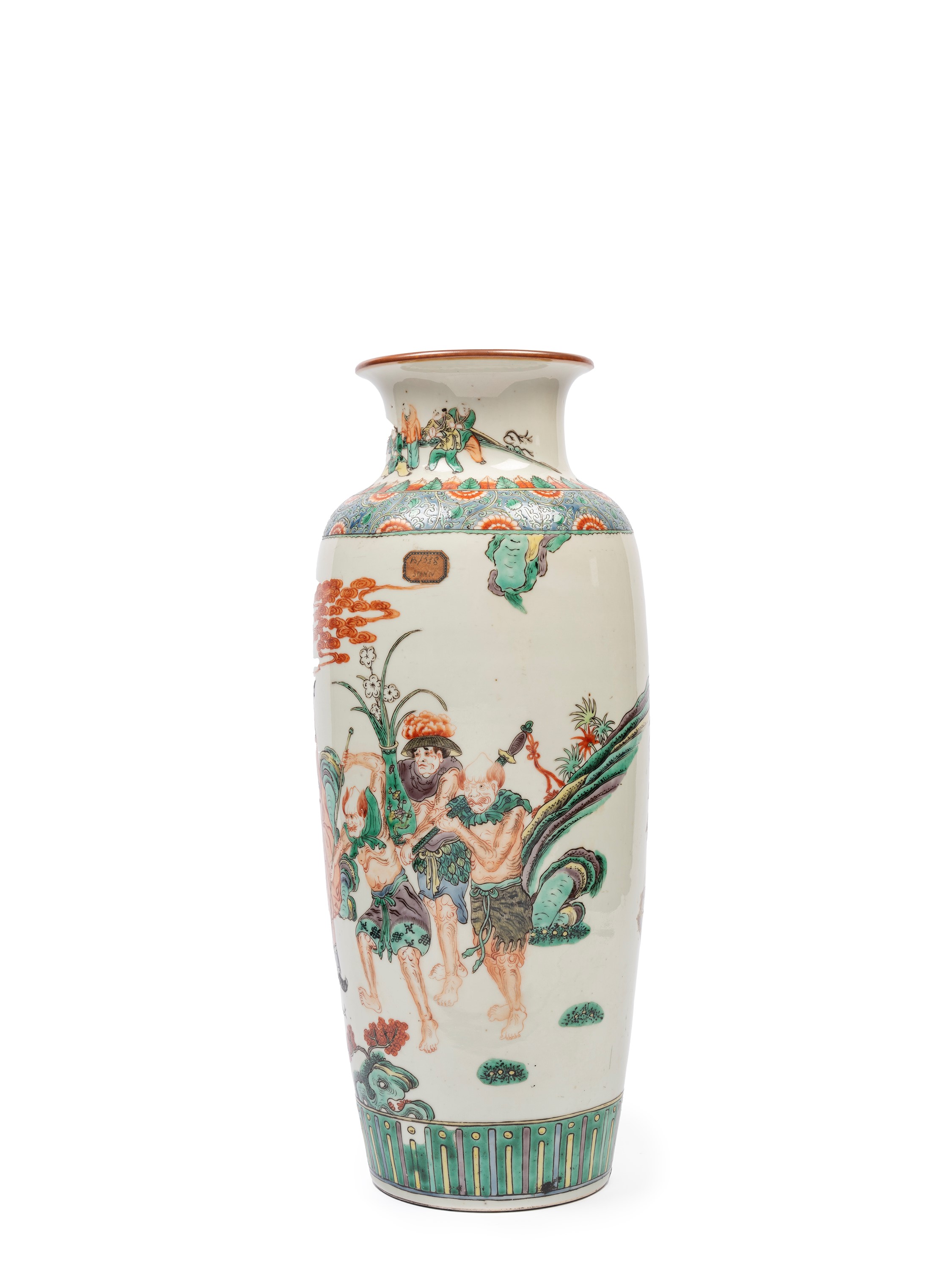 VASO IN PORCELLANA FAMIGLIA VERDE