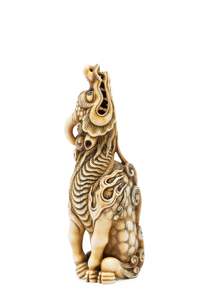 ☼NETSUKE IN AVORIO