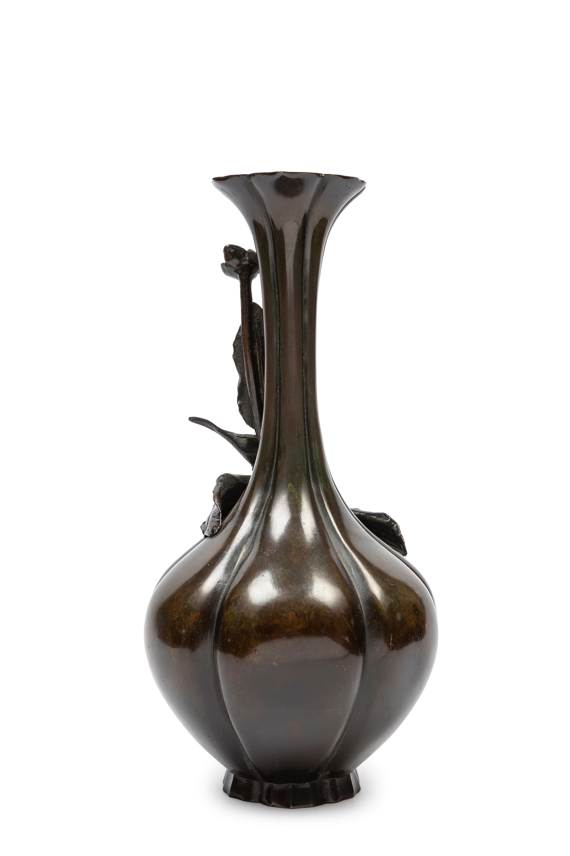Vaso in Bronzo Patinato
