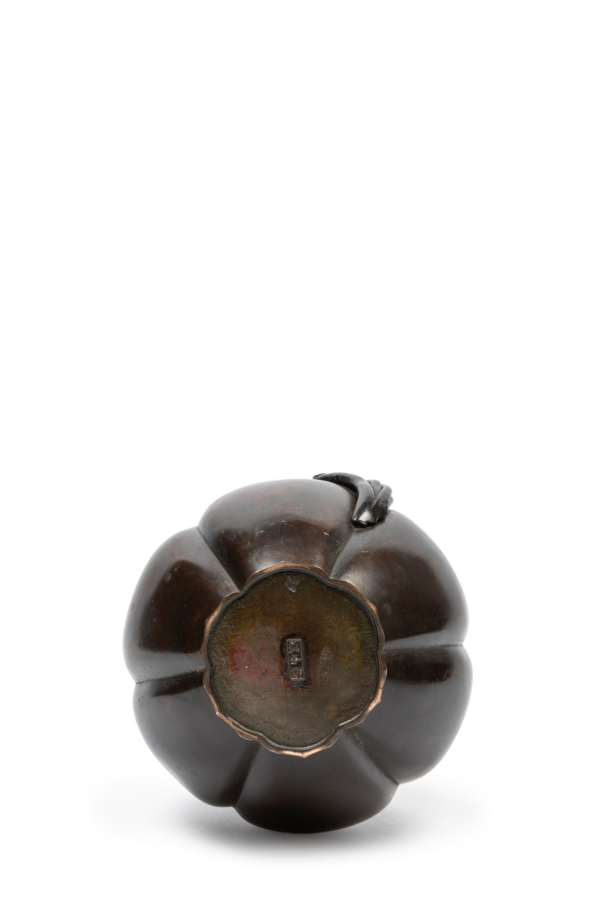 Vaso in Bronzo Patinato