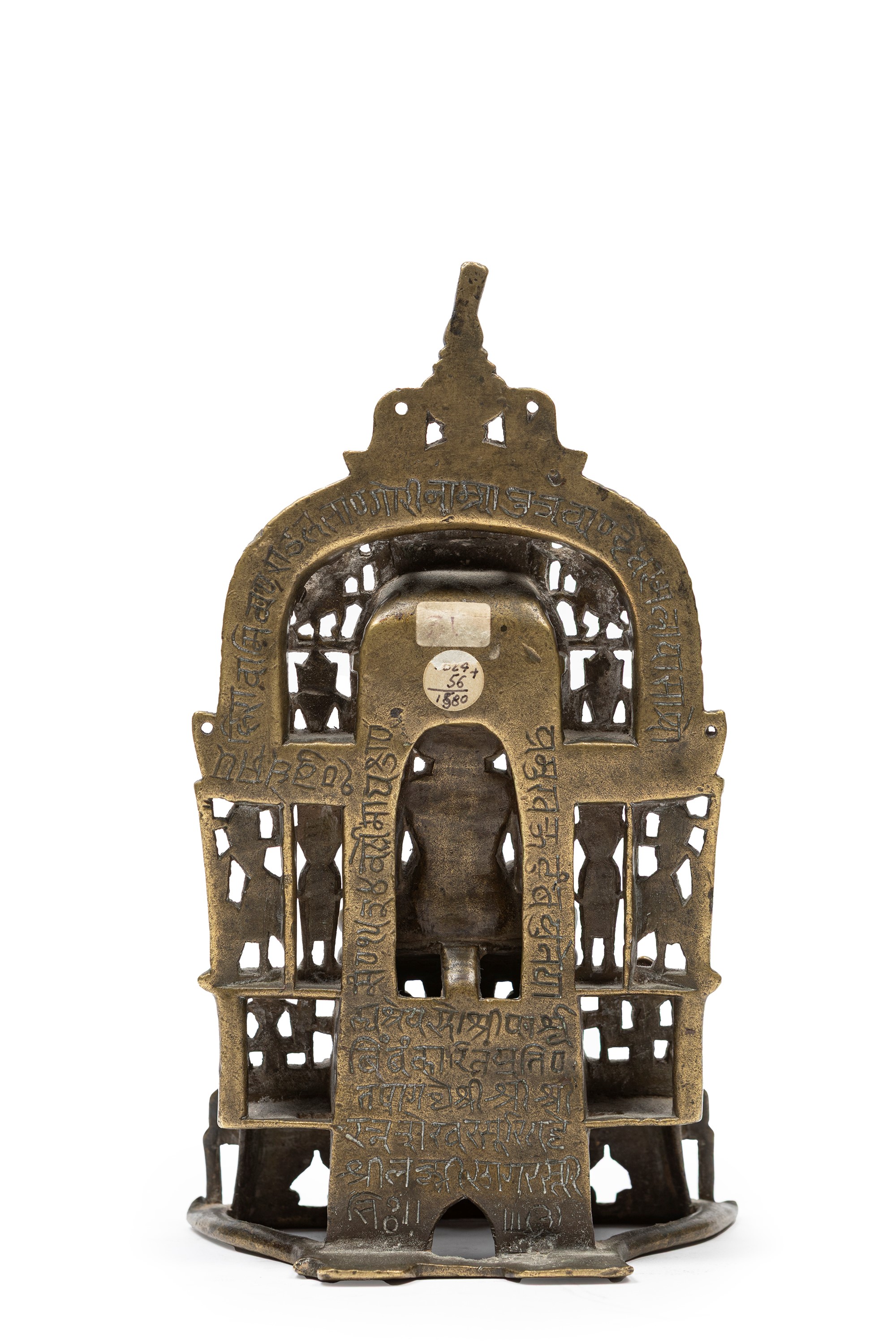 Buddha in Ottone Argentato