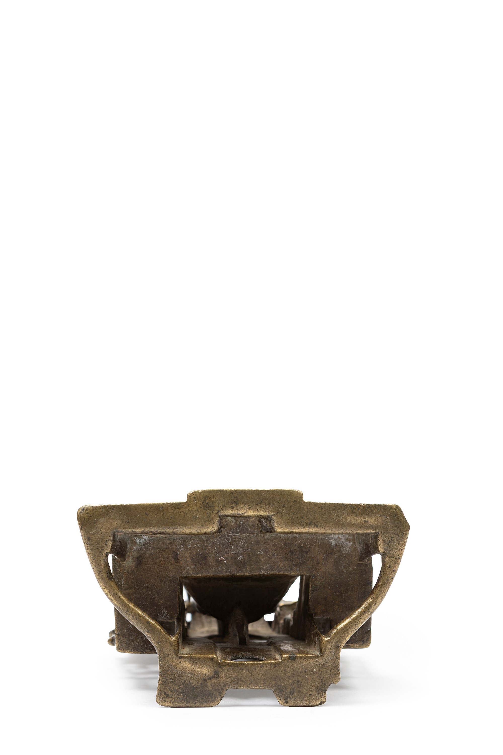 Buddha in Ottone Argentato