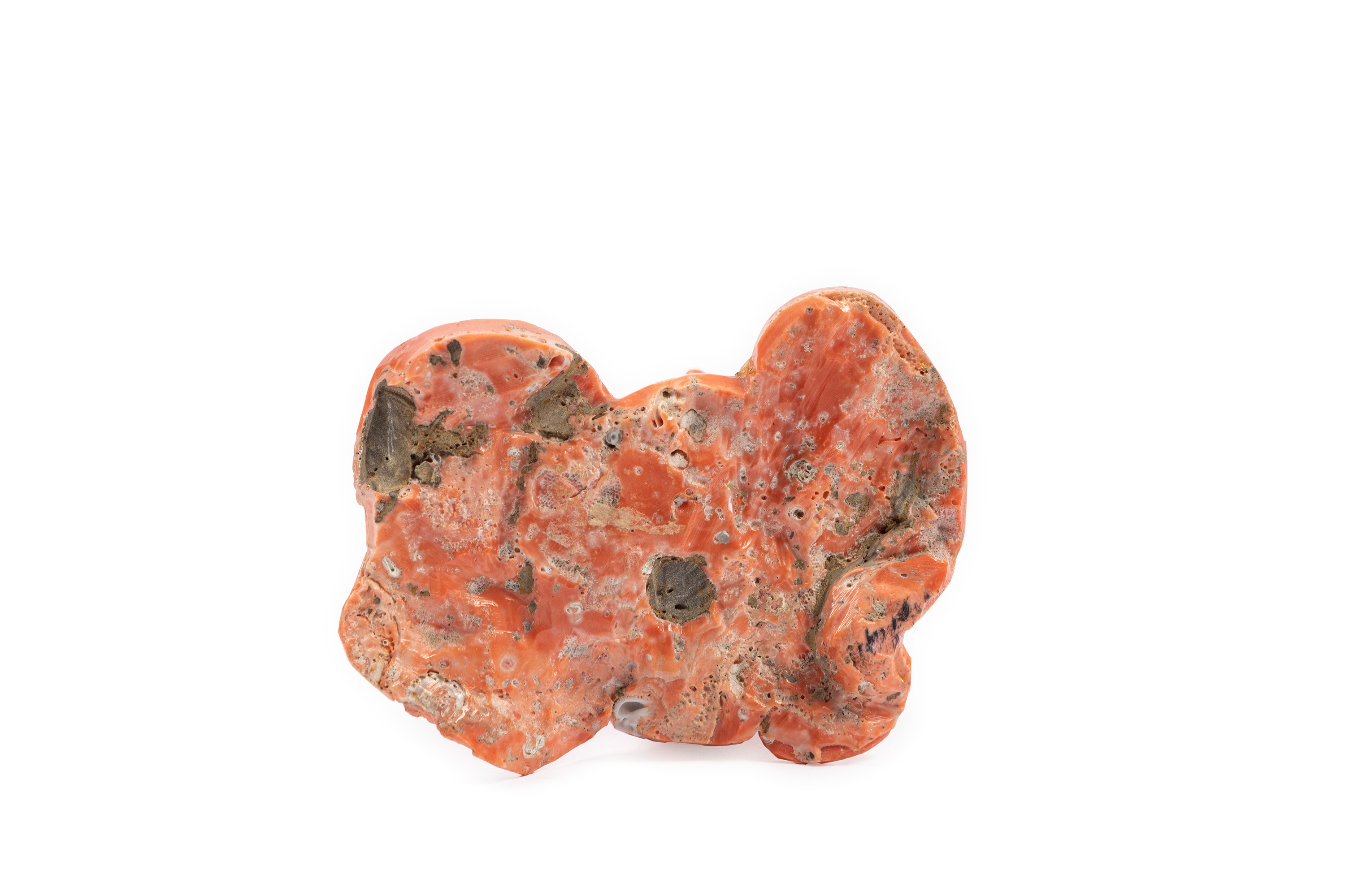 ☼SCULTURA IN CORALLO ROSSO MOMO O CERASUOLO