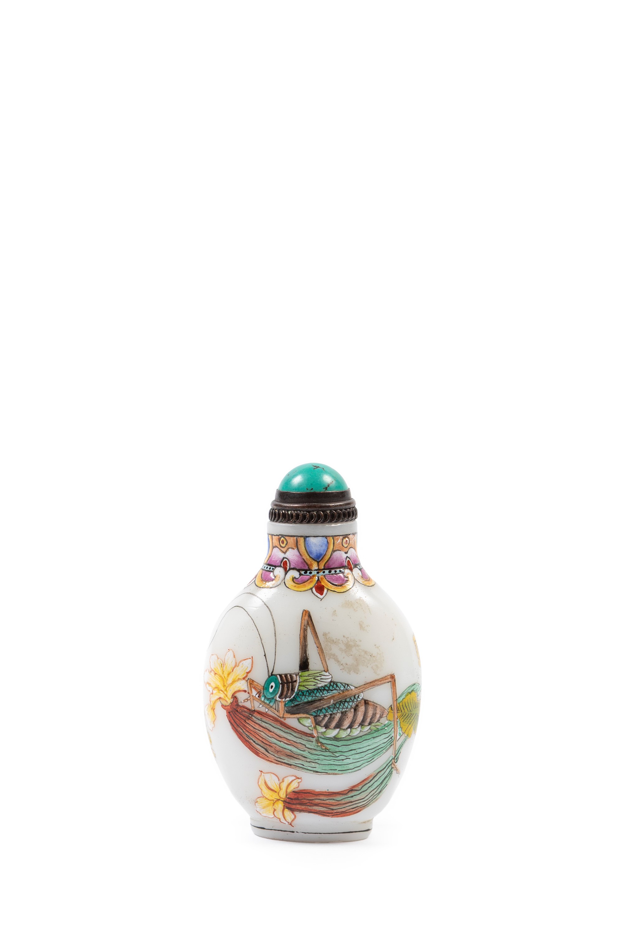 SNUFF BOTTLE IN VETRO