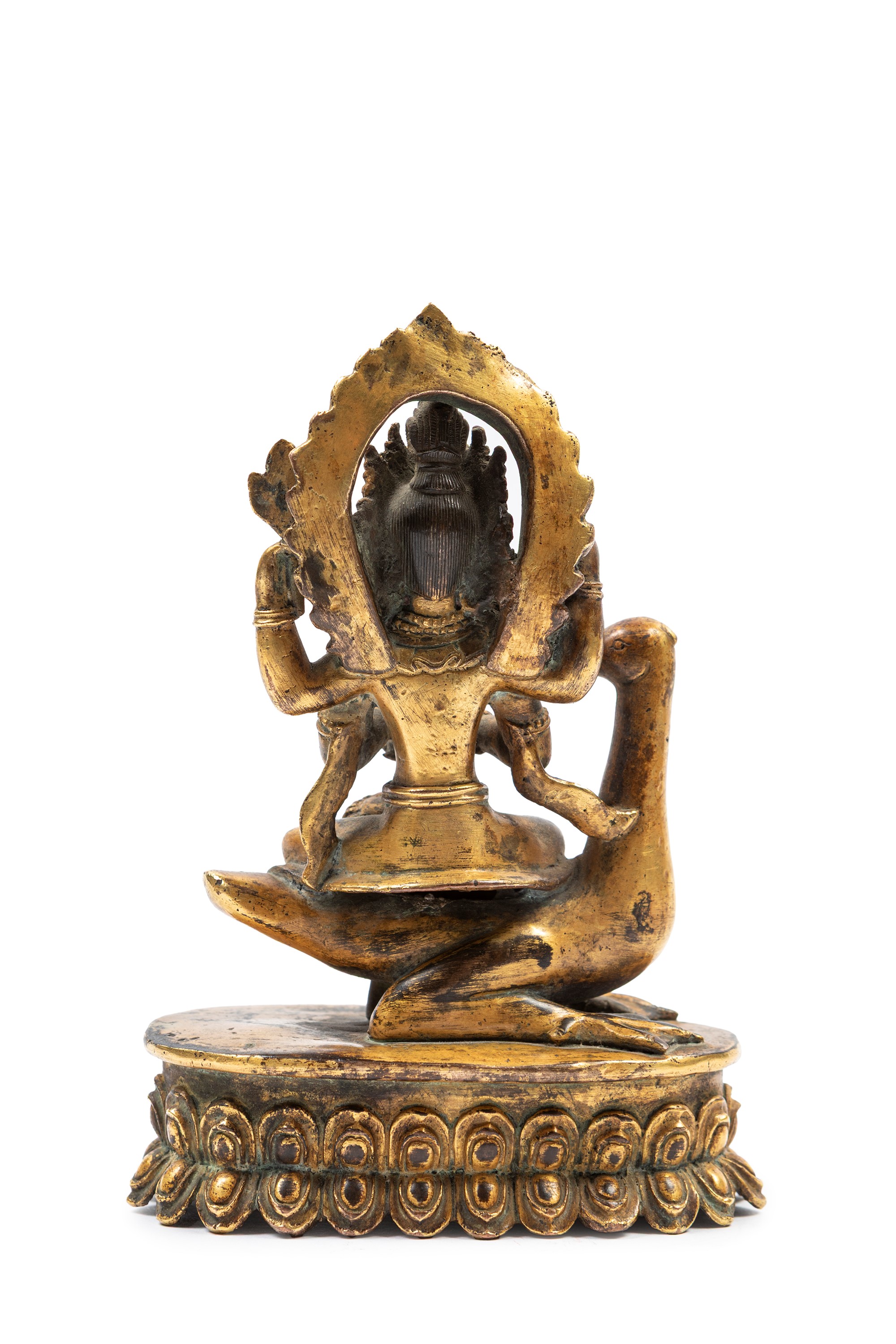 Figura in Bronzo Dorato