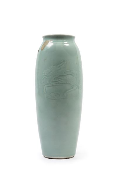 Vaso in Porcellana Celadon