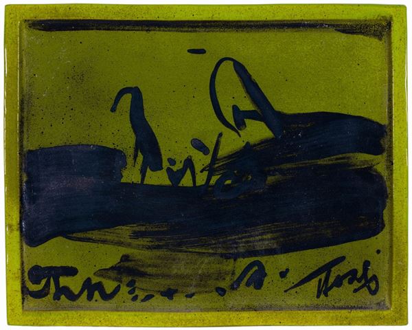 HUO- HSUEH-KANG (1932)  (about 1970)  - Auction Fine Asian Art - Marcopolo srl - Marcopolo Asian Art Auction Milano
