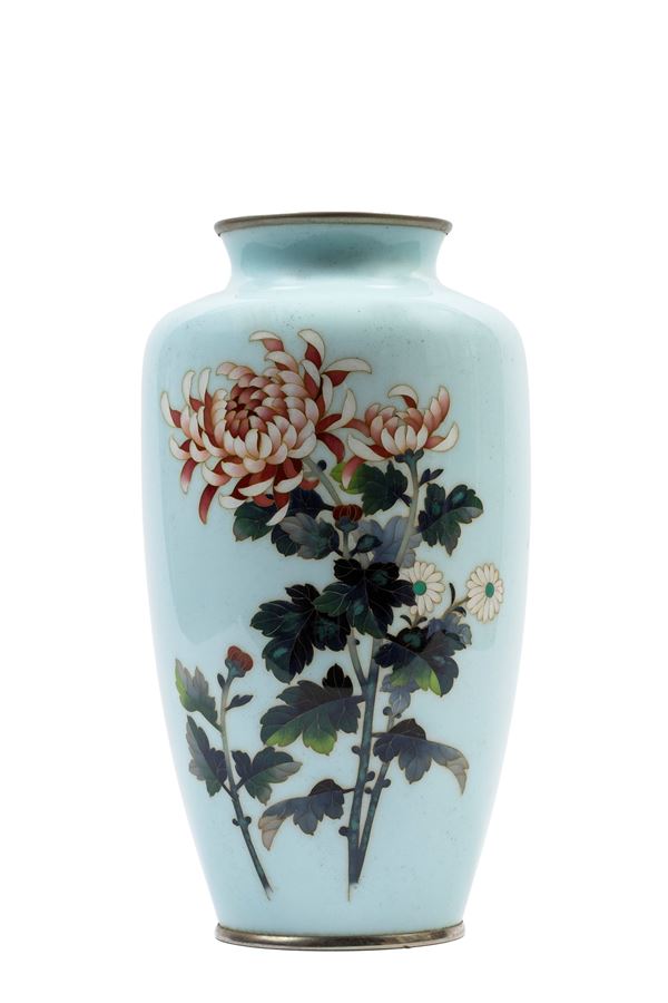 VASO IN SMALTO CLOISONNÉ