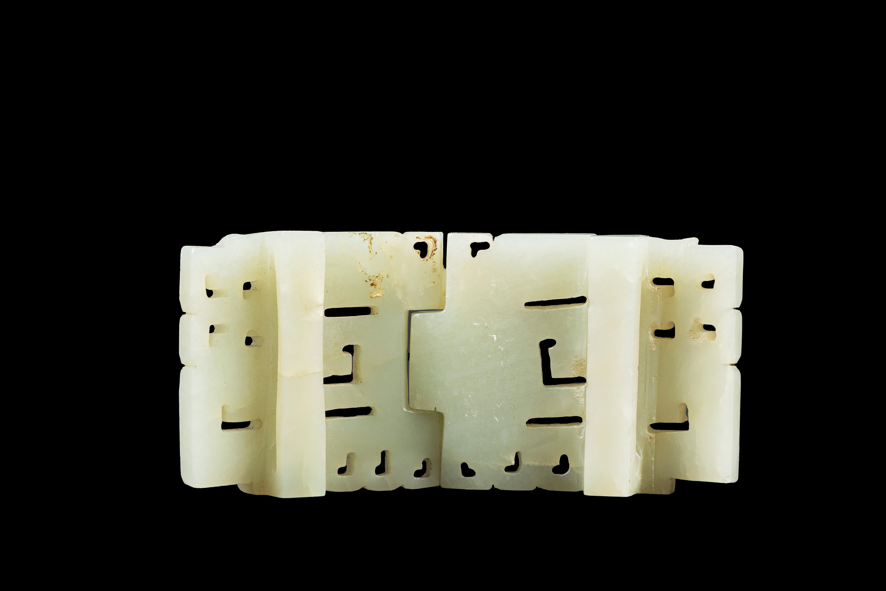 FIBBIA IN GIADA CELADON