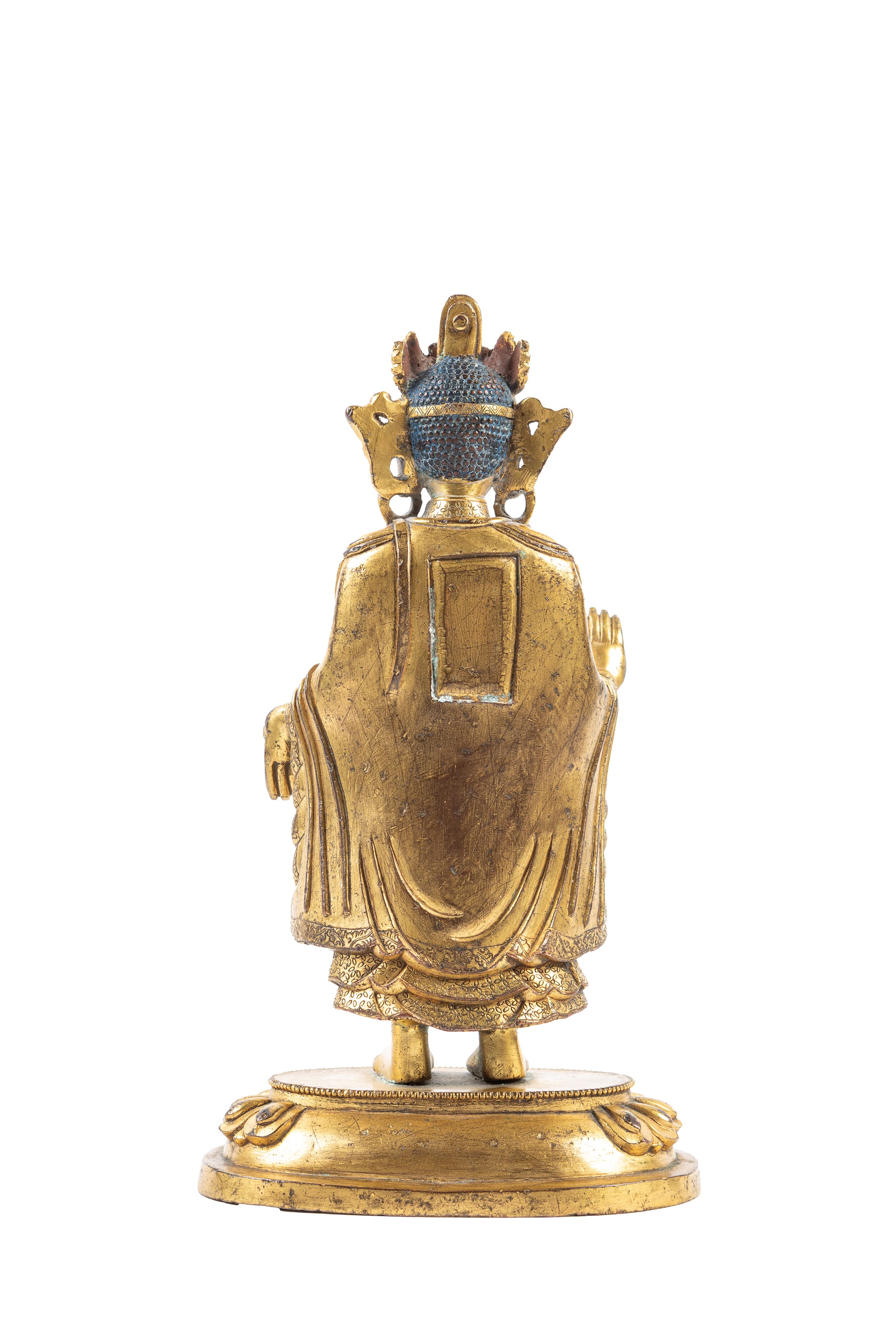 Figura in Bronzo Dorato