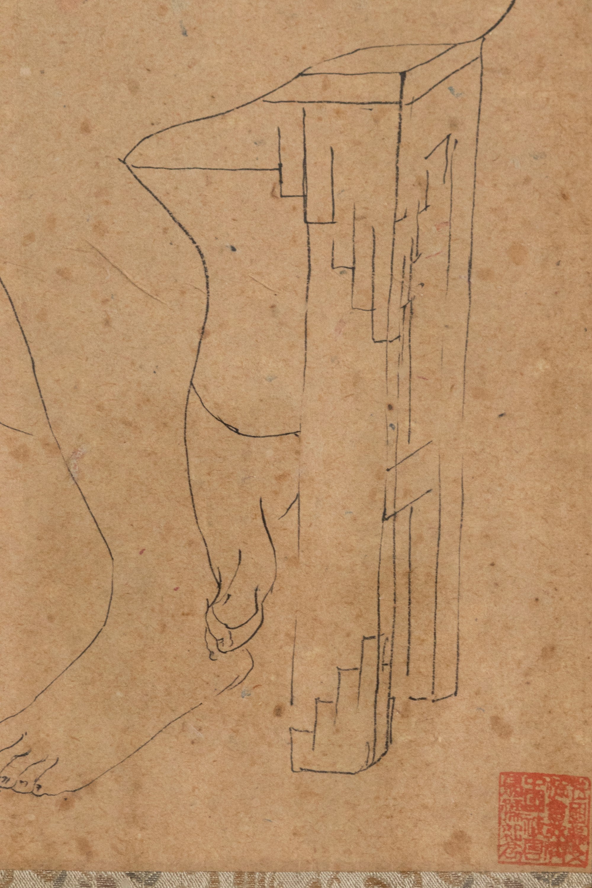 Disegno Raffigurante Donna, Firmato Pan Yuliang