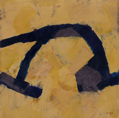 Susumu Shingu, Tecnica mista su carta, 1960 circa
