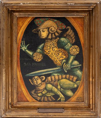 San Michele Arcangelo - Olio su tela, 1968