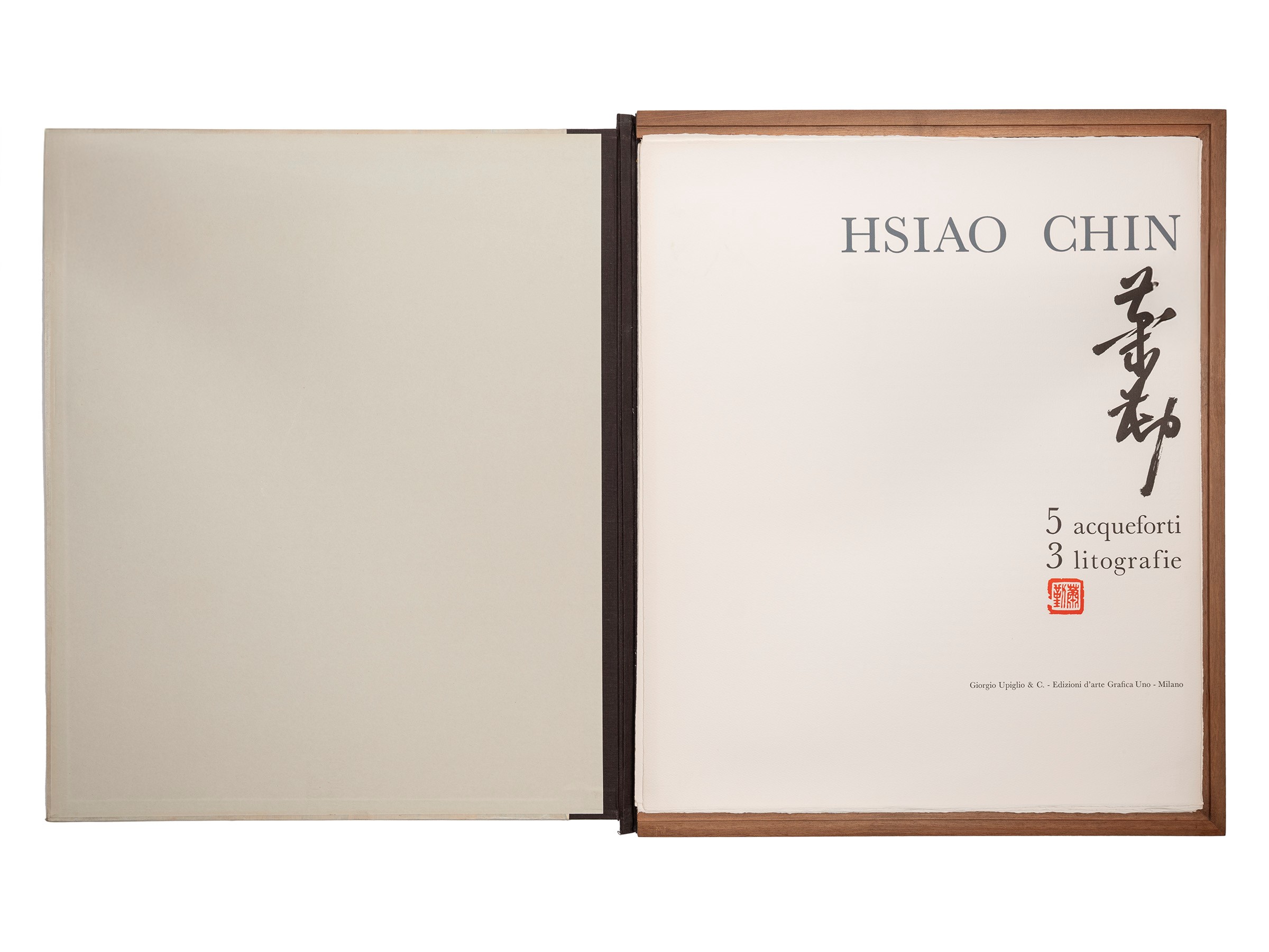 Hsiao Chin, Album di incisioni con acqueforti e litografie, 1962