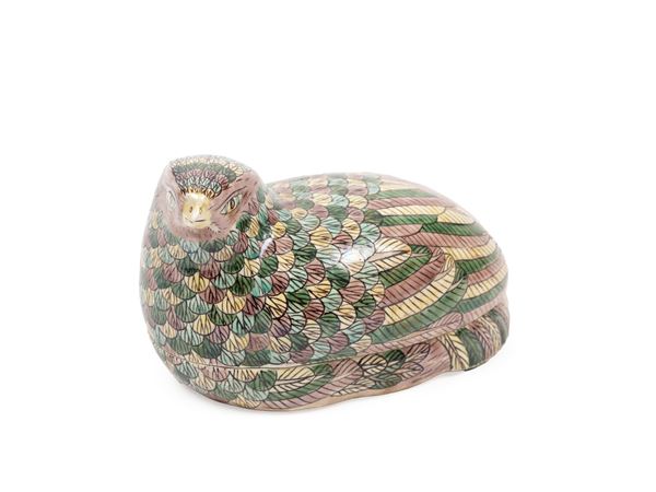 A FAMILLE VERTE PORCELAIN BOX