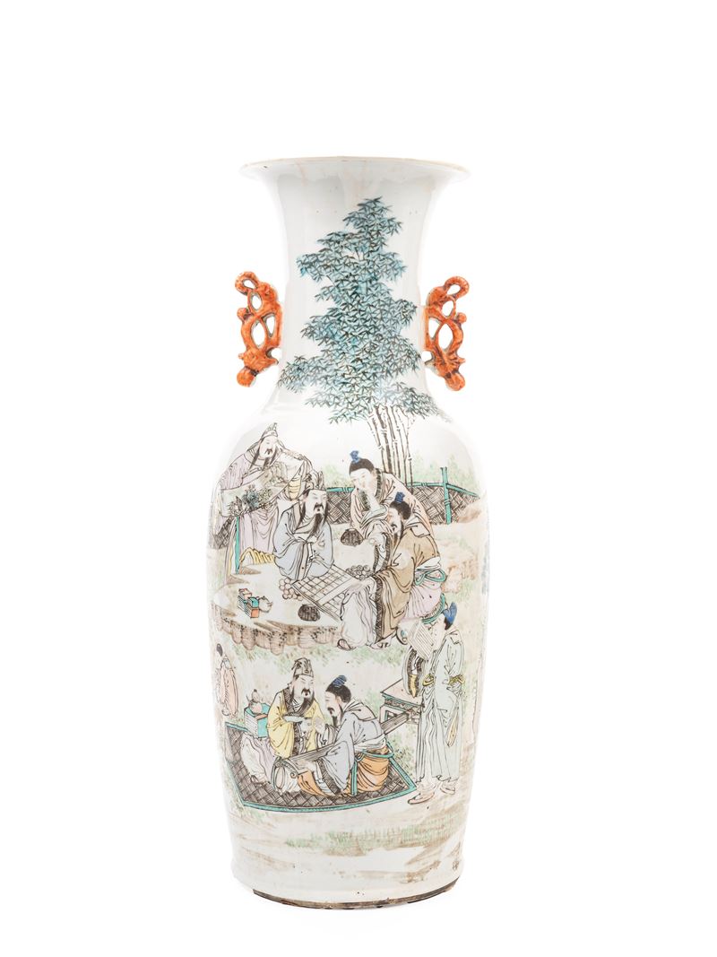 VASO IN PORCELLANA QIANJIANG FIRMATO DA GAO HENGTAI