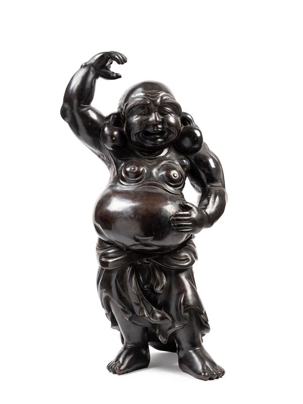 A BRONZE OKIMONO