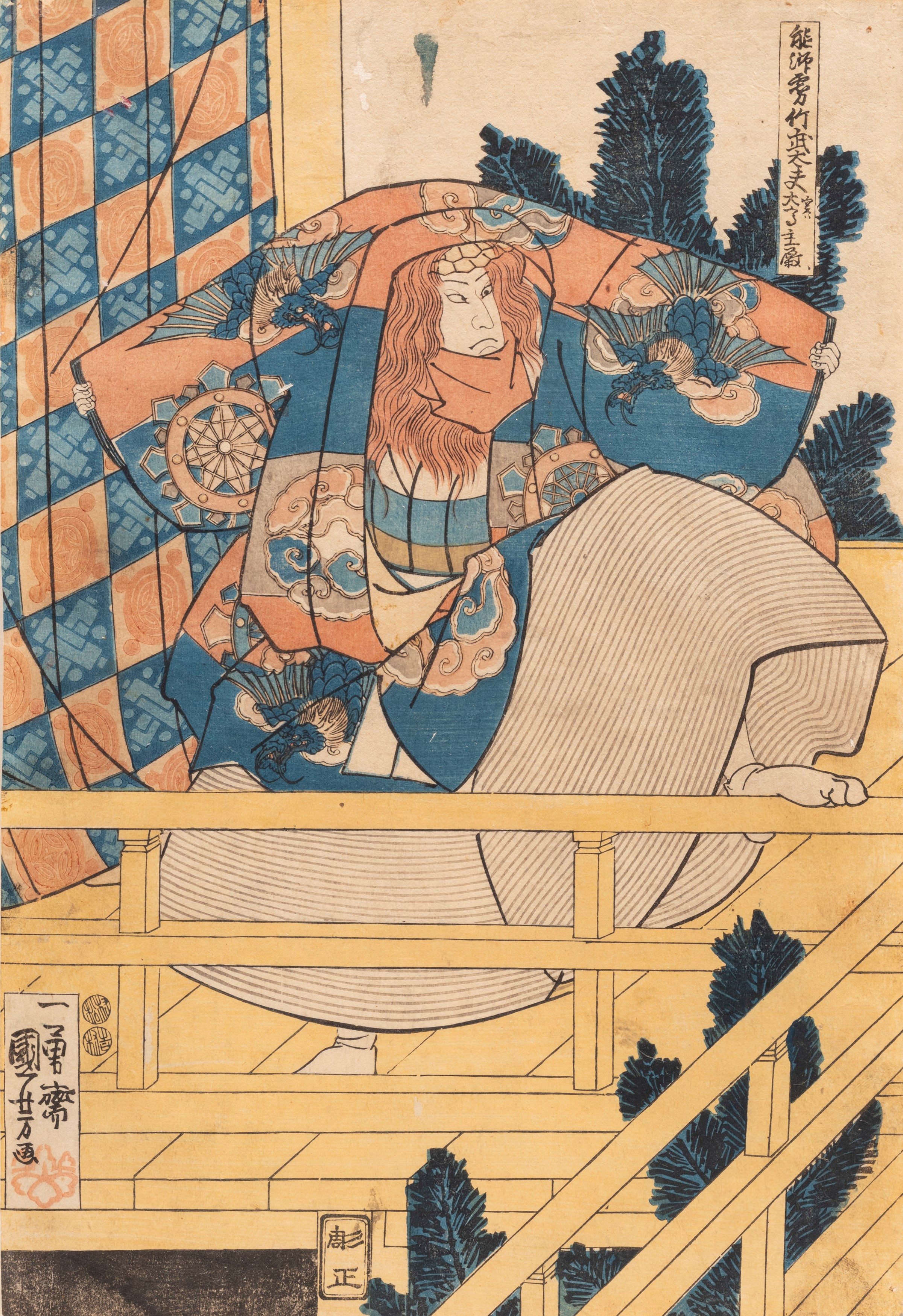 CINQUE INCISIONI UKUYO-E