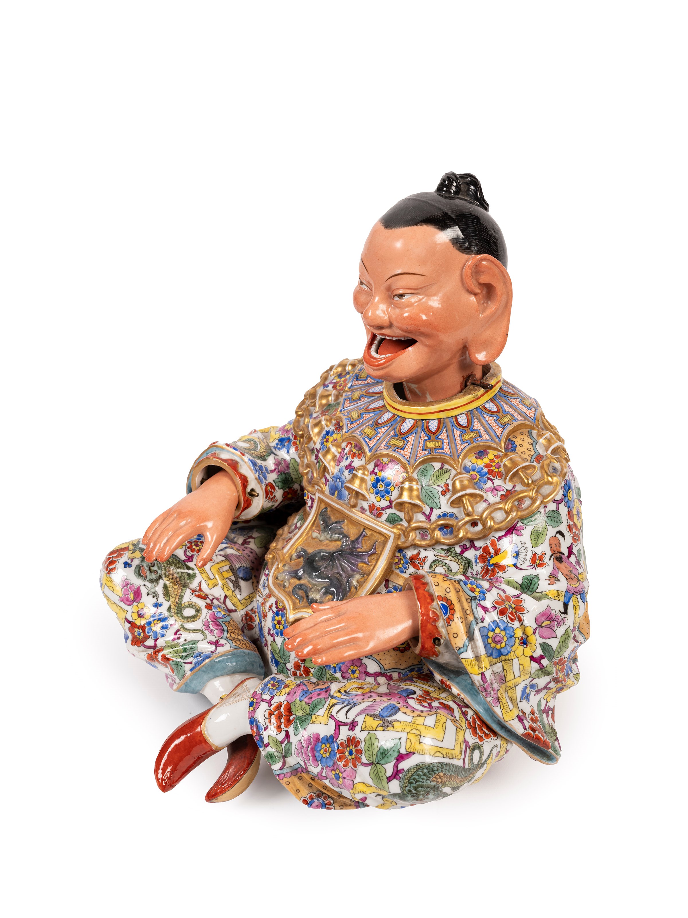 MAGOT MECCANICO IN PORCELLANA