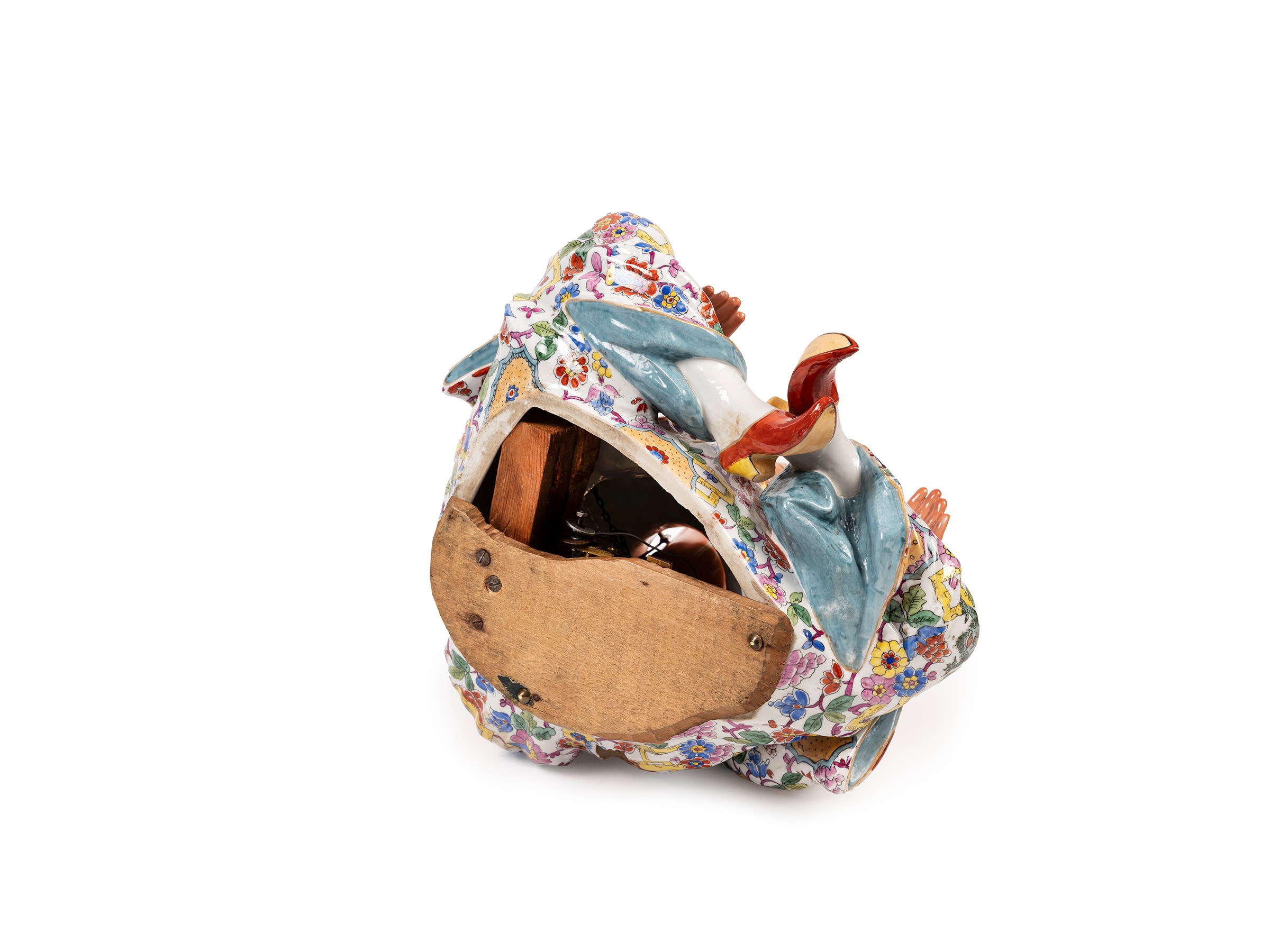 MAGOT MECCANICO IN PORCELLANA