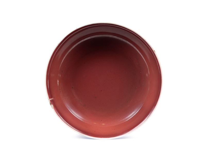 PIATTO IN PORCELLANA MONOCROMA