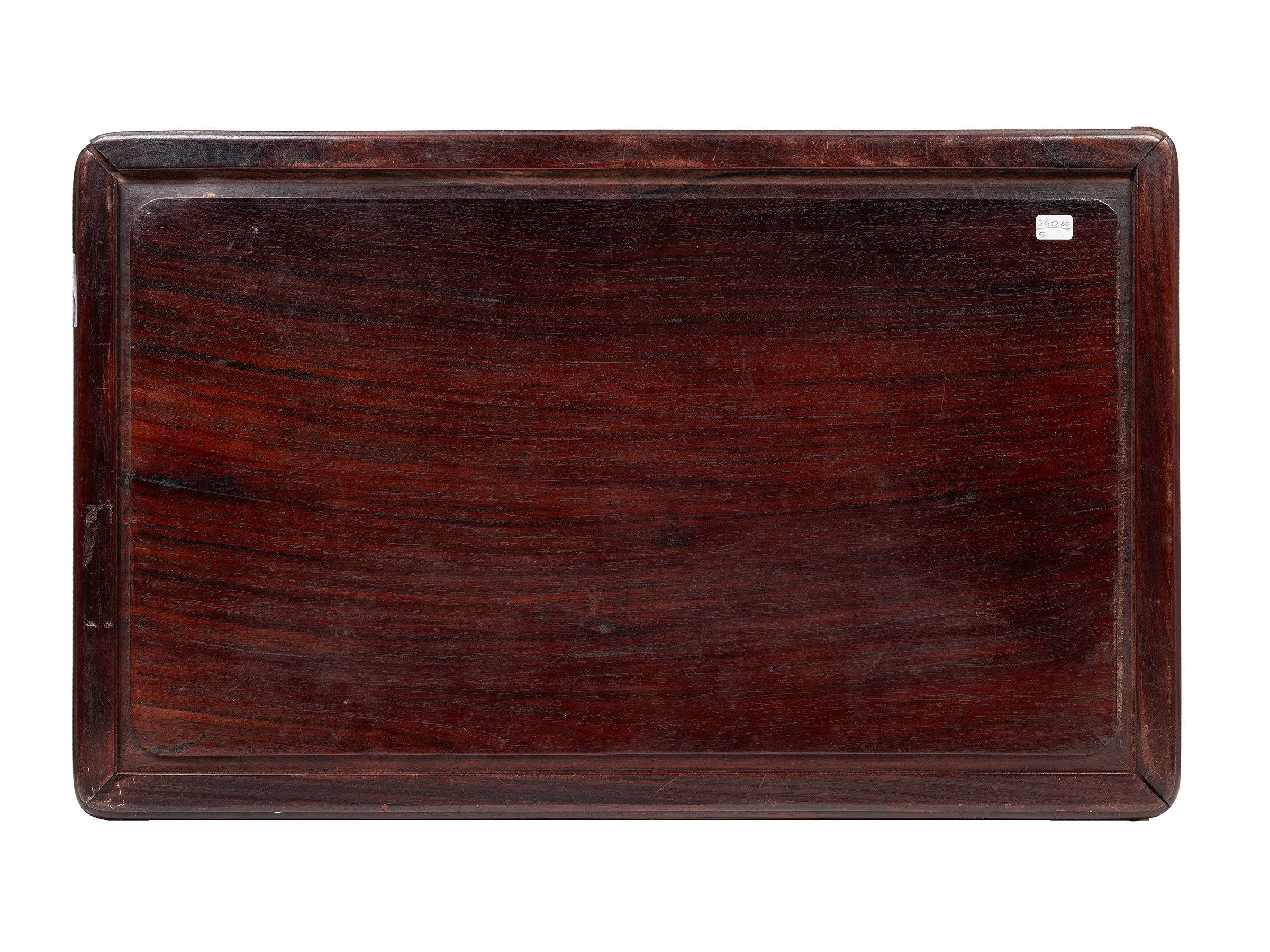 Pannello in legno intarsiato in madreperla, Cina, dinastia Qing