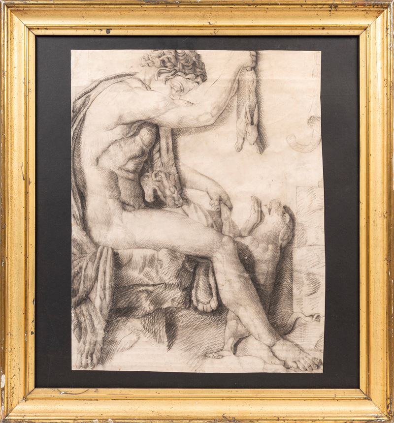 Disegno, Carboncino su carta, XVIII/XIX secolo