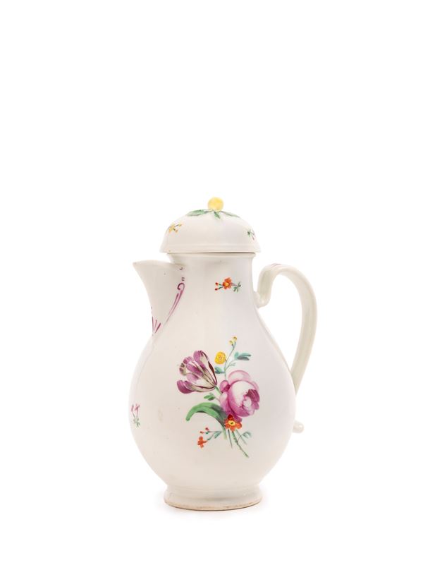 A PORCELAIN COFFEE POT