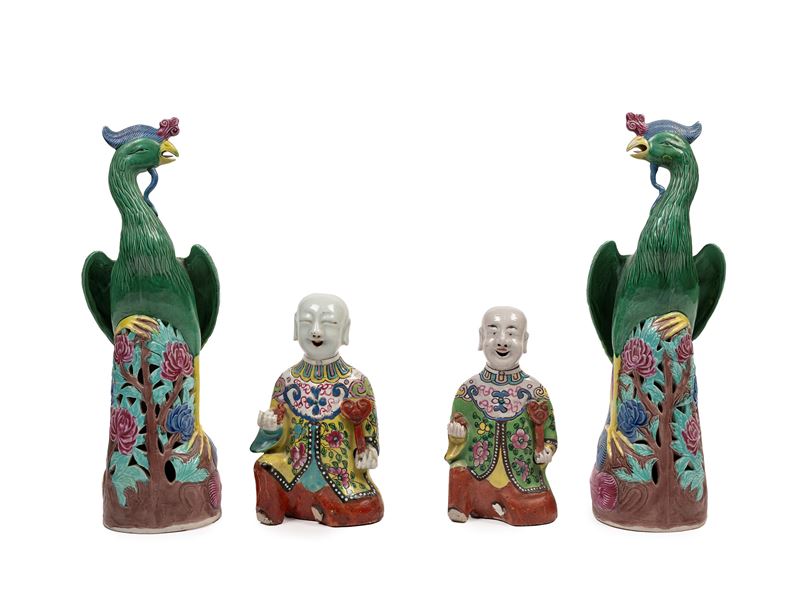 Sculture in porcellana, Cina, XIX / XX secolo