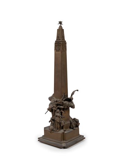 Monumento alle Cinque Giornate di Milano, scultura in bronzo