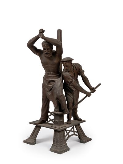 La gloire de fer, scultura in antimonio