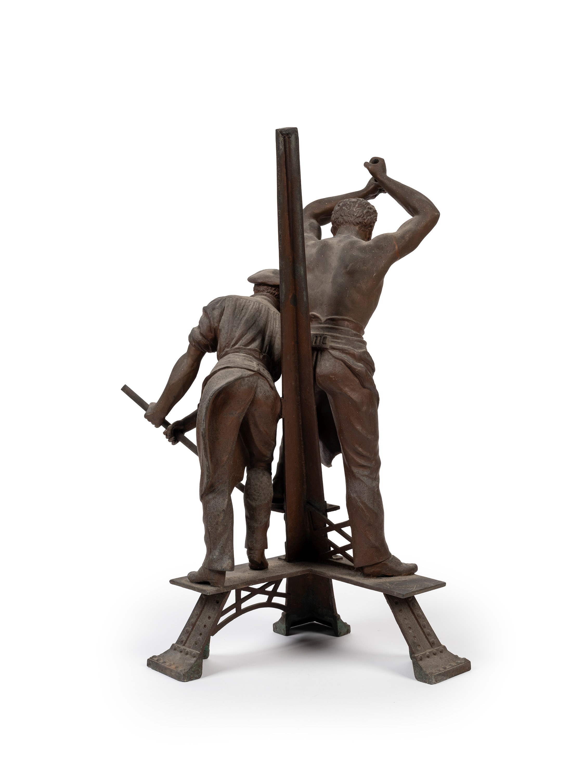 Arthur Waagen - La gloire de fer, scultura in antimonio