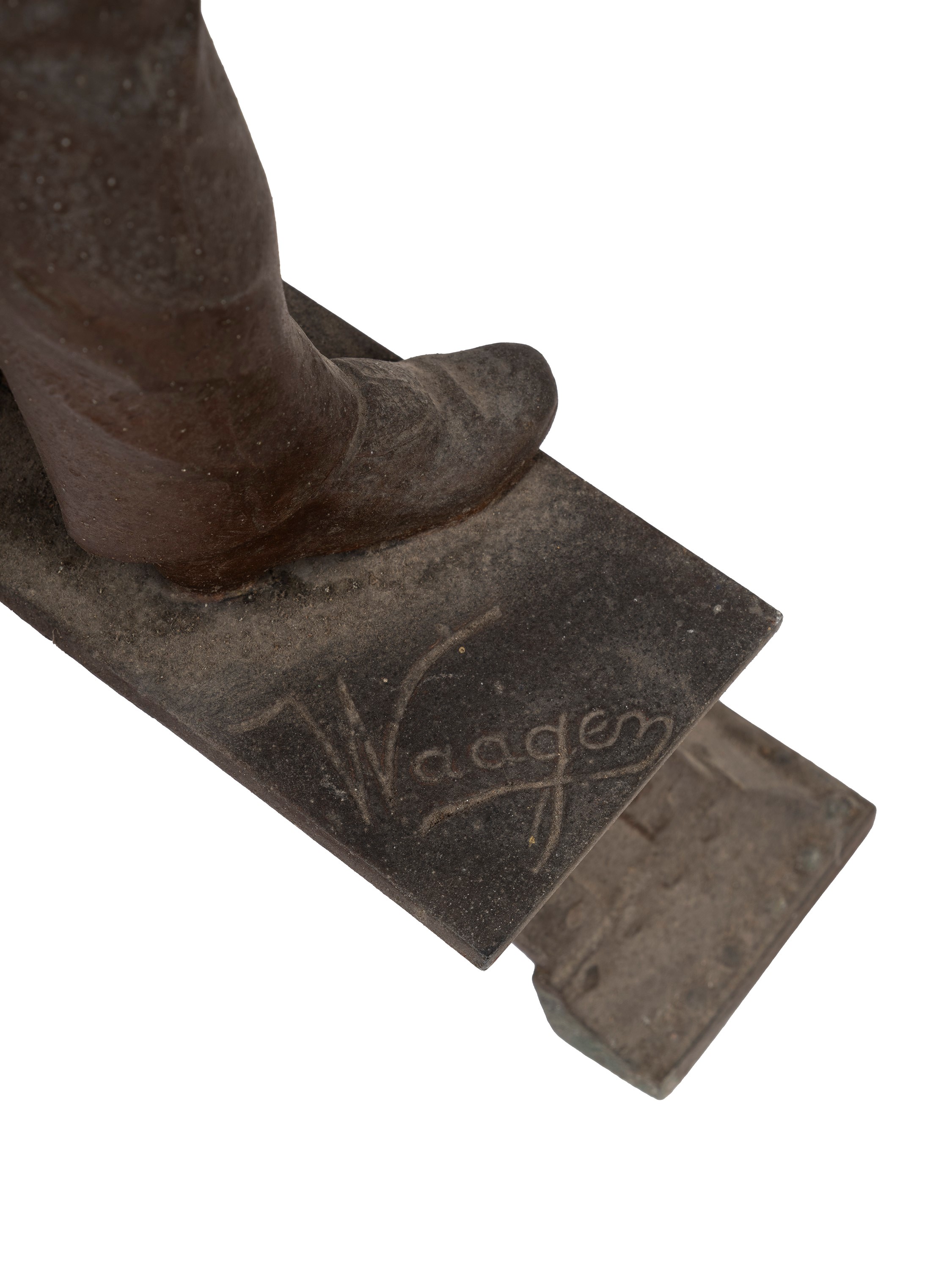 Arthur Waagen - La gloire de fer, scultura in antimonio