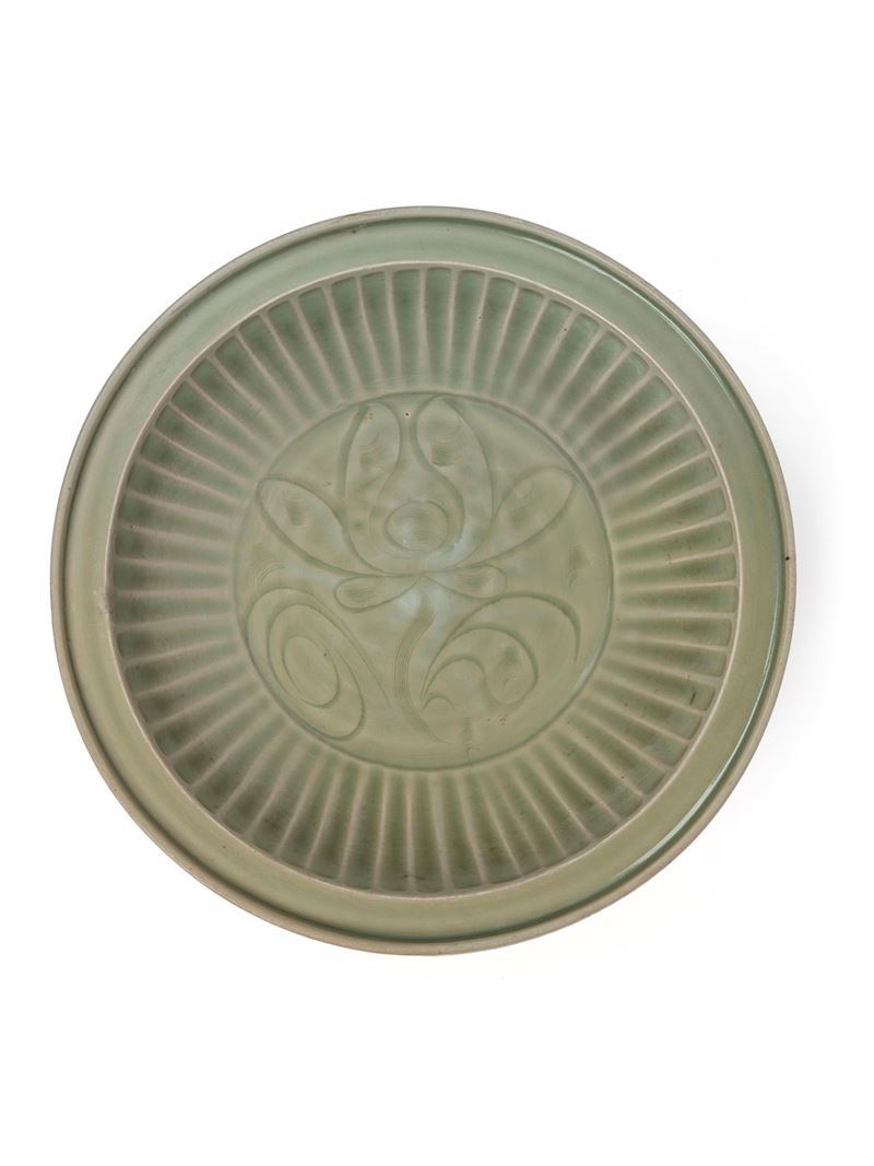 PIATTO IN PORCELLANA CELADON