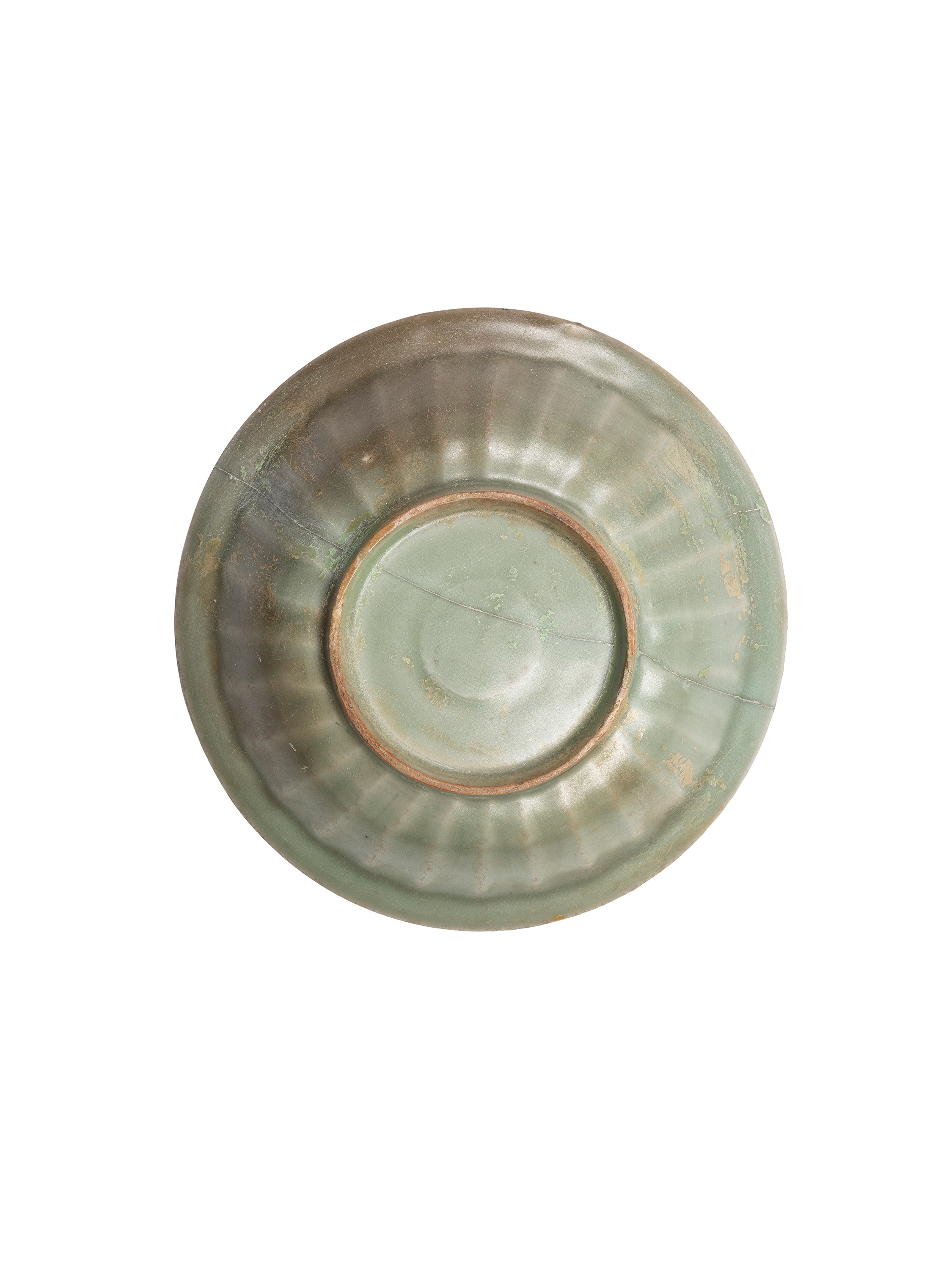 PIATTO "TWIN FISH" IN PORCELLANA CELADON