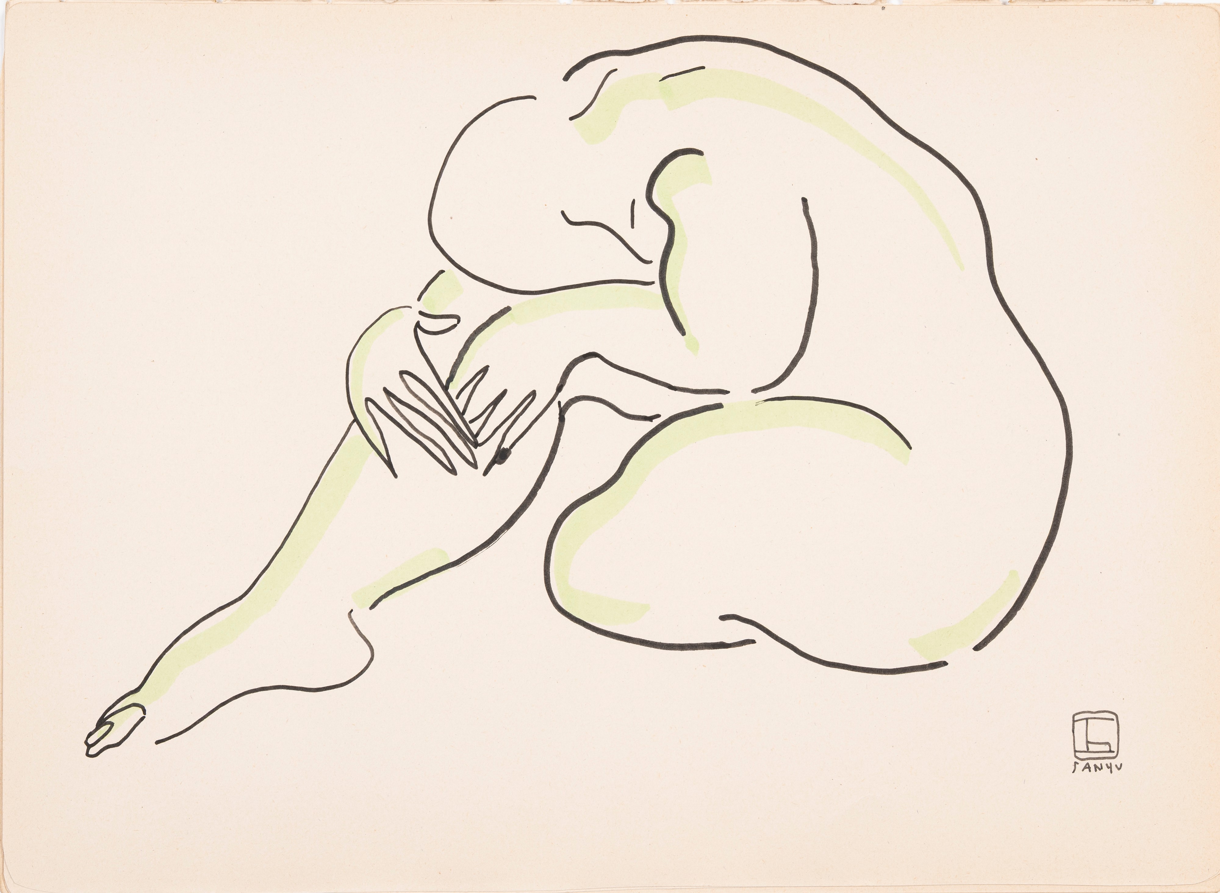Sanyu, Otto incisioni su carta