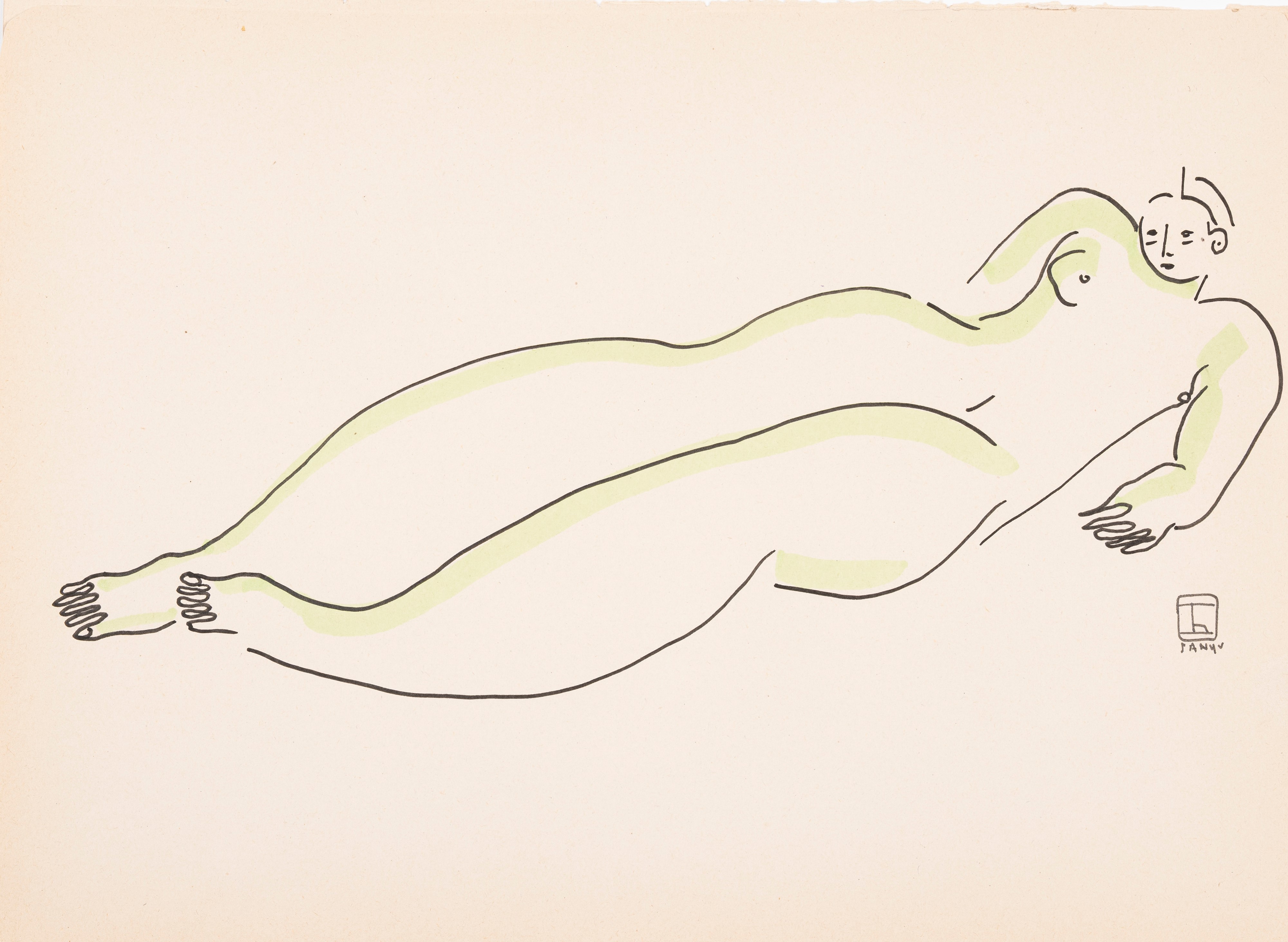 Sanyu, Otto incisioni su carta